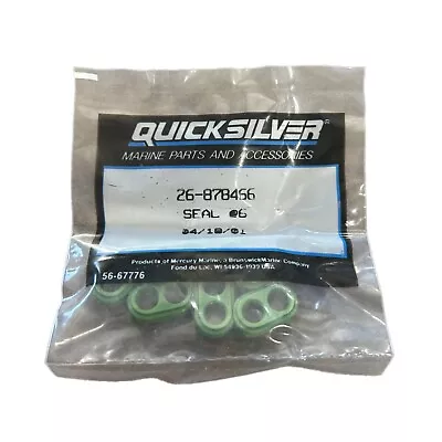 OEM Mercury / Quicksilver DDT 2 Way Green Harness Wire Seal 6-PK 26-878466 • $12.95