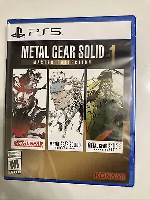 Metal Gear Solid: Master Collection Vol. 1 PS5 Playstation 5 Brand New Sealed • $41.99