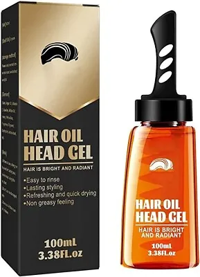 2 In 1 Hair Wax Gel With Comb Long Lasting Men'S Hair Styling Gel Tool Hair UK • £9.99