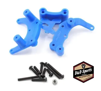 RPM 80905 Blue Rear Bumper/Wheelie Bar Mount Slash 2WD Rustler Stampede 2WD • $10.39