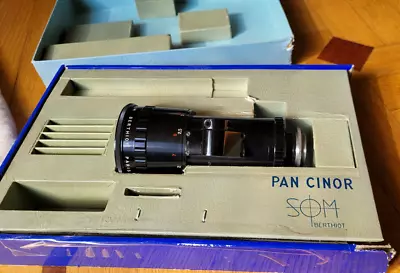 Som Berthiot Pan Cinor 17-85mm F 2 Lens For Bolex H16 Cameras 1:2 MADE FRANCE • $98.90