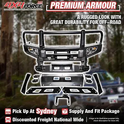 Premium Armor Bumper Bullbar LOOP Skid Plate For Ford Ranger T7 SYD Stock • $1150