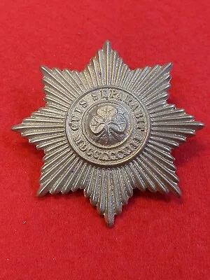 £9.99 • Buy Irish Guards Valise Badge In Brass On Lugs