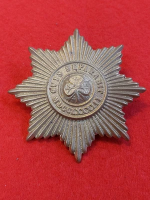 £9.99 • Buy Irish Guards Valise Badge In Brass On Lugs