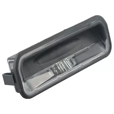 Durable License Plate Light LED Lamp Plastic Vehicle W/ Micro-switch Black • $15.91