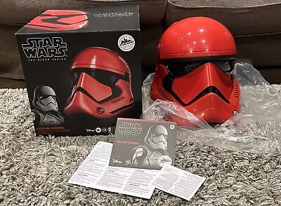 Star Wars Captain Cardinal Helmet Black Series Hasbro Collectible Boxed Complete • £169.95