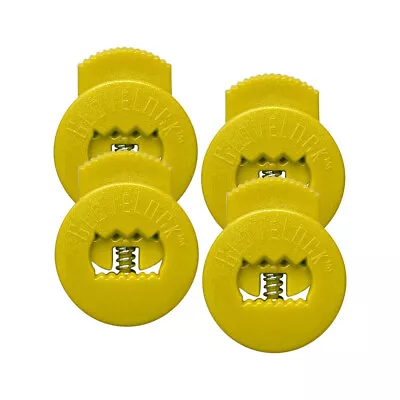 GloveLock 4-Pack Baseball/Softball Glove Lace Locking Clips - Gold • $9.95