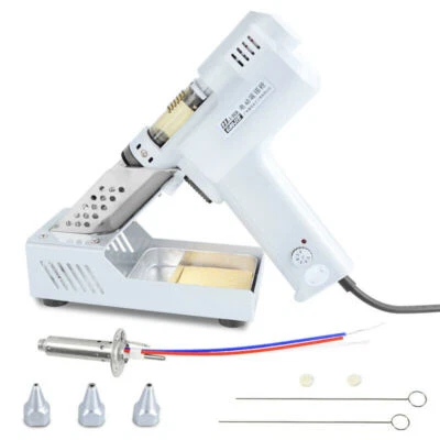 $168 • Buy Electric Vacuum Desoldering Pump Solder Gun Suction Nozzles Heating Core S-993A