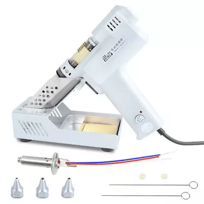 Electric Vacuum Desoldering Pump Solder Gun Suction Nozzles Heating Core S-993A • $218.40