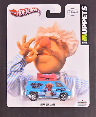 Super Van Swedish Chef The Muppets Hot Wheels Pop Culture Real Riders New • $20