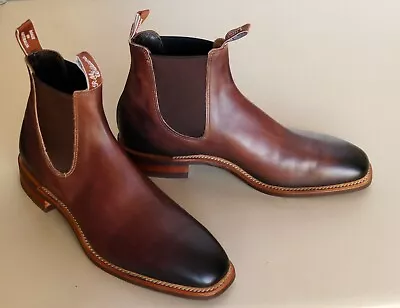 RM WILLIAMS CHINCHILLA BURNISHED BOOTS - Men's 12G - RRP $799 - SAVE $250 - RARE • $549