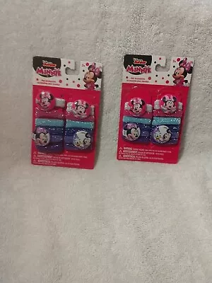 Disney Minnie Mouse 12 Pack Hair Accessories (Lot Of 2) (New) • $5