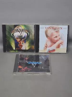 Van Halen Lot Of 3 CDs -  Van Halen 5150 & 1984 • $12.99