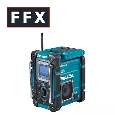 Makita DMR301 12v-18v DAB Job Site Bluetooth Radio Bare Unit Dust Shower-Proof  • £239.57