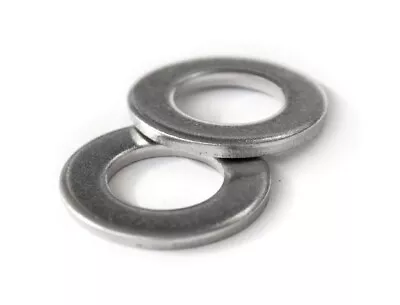 US / Inch - Stainless Steel Flat Washers A2 (18-8) - #2 #4 #6 #8 #10 1/4  5/16  • $4.62