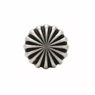 Pinwheel Concho Antique Nickel 3/4  (1.9 Cm) Screw Back 4861-21 • $1.09