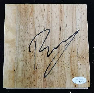 Kristaps Porzingis Dallas Mavericks Signed 6x6 Floorboard JSA Authenticated • $39.99