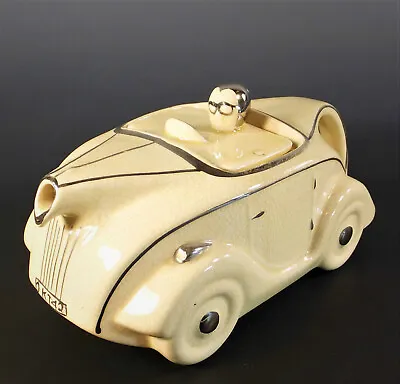 Great James Sadler Art Deco Racing Car Tea Pot • £125