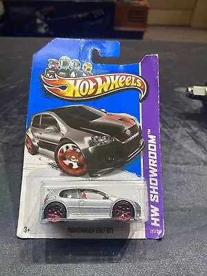 2012 Hot Wheels Volkswagen Golf GTI HW Showroom Silver/ Black New 177/250 • $15