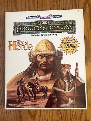 UNUSED/NM++! THE HORDE 1990 Forgotten Realms Campaign Setting Dungeons & Dragons • $119
