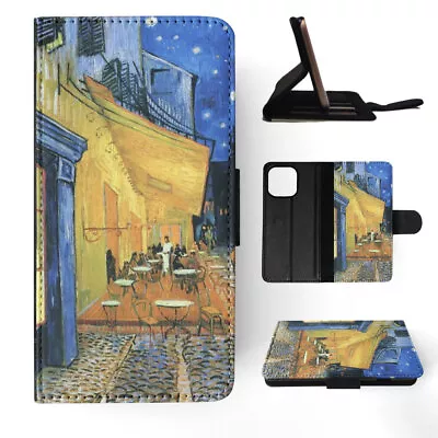 Flip Case For Apple Iphone|vincent Van Gogh - Cafe Terrace At Night Art • $13.02