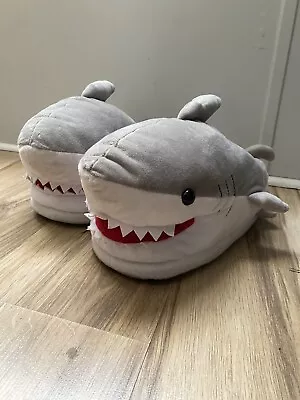 Mens Womens Unisex Lightweight Novelty Shark Slide Slippers Cute • $19.99