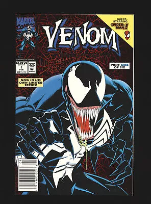 Venom Lethal Protector # 1 Newsstand Red Holo-Grafx Foil Cover NM- Cond. • $6.50