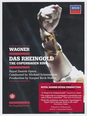 Wagner: Das Rheingold (Copenhagen Ring Cycle Part 1) (DVD) (US IMPORT) • £33.60
