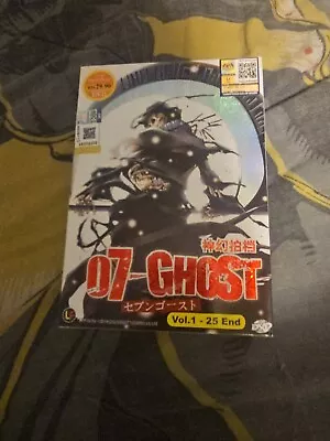  Anime DVD 07-Ghost Vol. 1-25 Japanese 3 Disc • $23.50