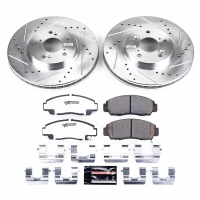 K2292-26 Powerstop Brake Disc And Pad Kits 2-Wheel Set Front Coupe Sedan For TL • $248.36