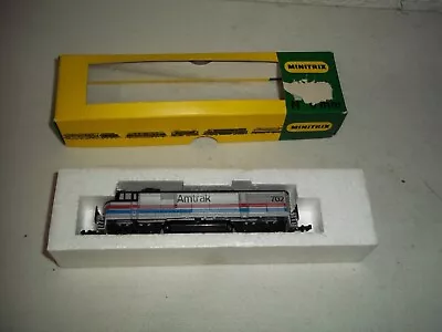 Minitrix N Scale 2010 Amtrak Engine Locomotive With Box • $2