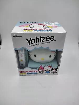 New Usaopoly Yahtzee Sanrio Hello Kitty & Friends Collectible Head Dice Cup Game • $19.96