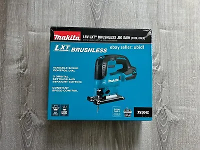 New Makita XVJ04Z 18 Volt 18V LXT Cordless Jig Saw Jigsaw (Bare Tool) New In Box • $123.99