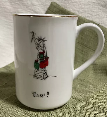 Statue Of Liberty “Taxi” Merry Masterpieces 1st Edition Mug Dayton Hudson (1999) • $7.50