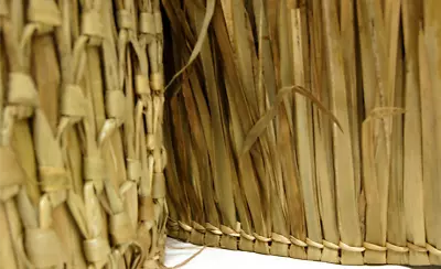 $119.99 • Buy 2-36 X 12ft MEXICAN PALM GRASS THATCH PALAPA PALM GRASS RESORT GRADE ROLL