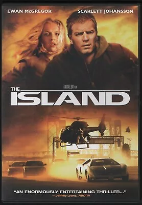 The Island (DVD 2005) REGION 1 NTSC US Edition Ewan McGregor Scarlett Johansson • £3.92