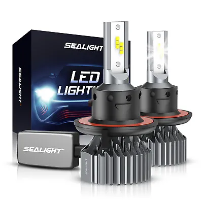 2x H13 LED Headlight Bulbs High Low Beam Conversion Kit 6000K Super Bright White • $27.99