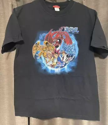 Yu Gi Oh Vintage 1996 T-Shirt L Black Japan Anime • $200