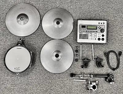 $999.99 • Buy Roland TD-20 Module CY15R CY14C Silver PD100 V-Drum TriggerElectronic Drum Kit