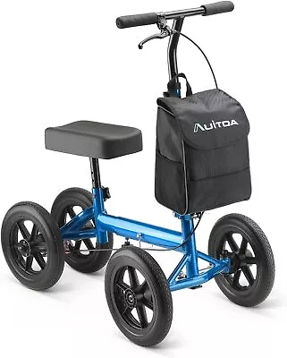 Auitoa Steerable Knee Walker Medical Scooter Crutches Alternative Adjustable US • $168.98