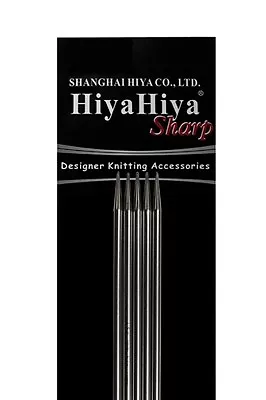 HiyaHiya 6  SHARP Stainless Steel Double-Point Knitting Needles • $9.45