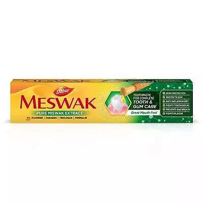 DABUR Meswak Complete Oral Care Toothpaste With Tooth Decay Prevention - 100Gm • $10.04