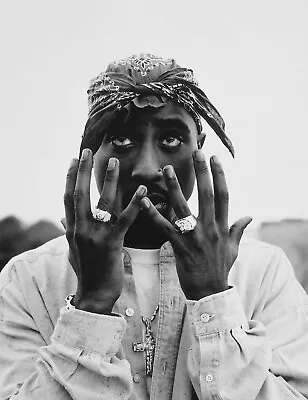 New Tupac Shakur 2Pac Music Wall Art Poster OR Canvas Size A4 To A1 • $8.50