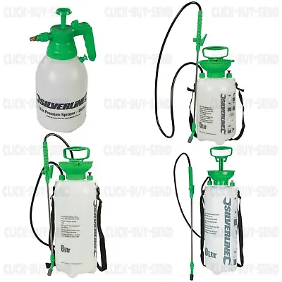 Pressure Sprayer 2l 5l 8l 10l Spraying Garden Lawn Feed Fertiliser Weed Killer • £25.49