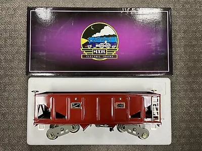 + MTH Flyer Standard Gauge Tinplate Red 4006 Hopper Car 10-1150 LNIB *H • $195