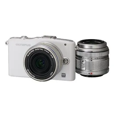 £478.87 • Buy Olympus E-Pm1 Twin Lens Kit White