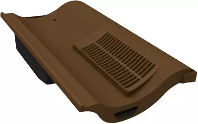 £36.66 • Buy Brown Single Pantile Roof Tile Vent, Marley Anglia, Redland & Sandtoft