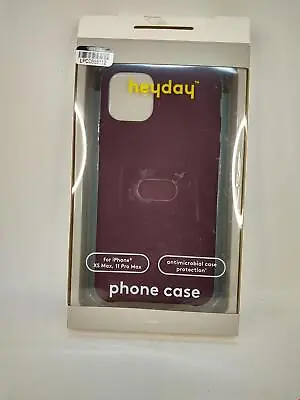 Heyday™ Apple IPhone 11 Pro Max/XS Max Silicone Case - Mulberry - Open Box New • $4.55