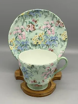 £61.31 • Buy Vintage Shelley Melody Ripon Shape Tea Cup & Saucer