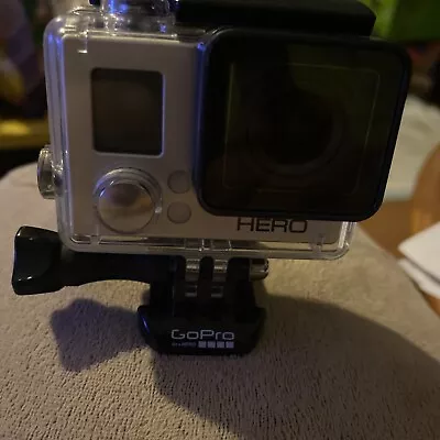 GoPro HERO3: Black Edition Camera - CAMERA ONLY With Plastic Case EUC D5 • $57